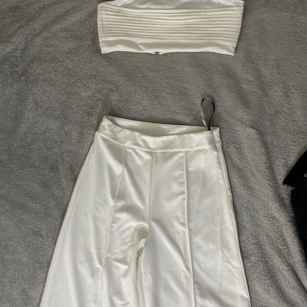 Wide Leg Highway, East, pants and crop top